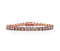 Champagnefarvede diamantarmbånd