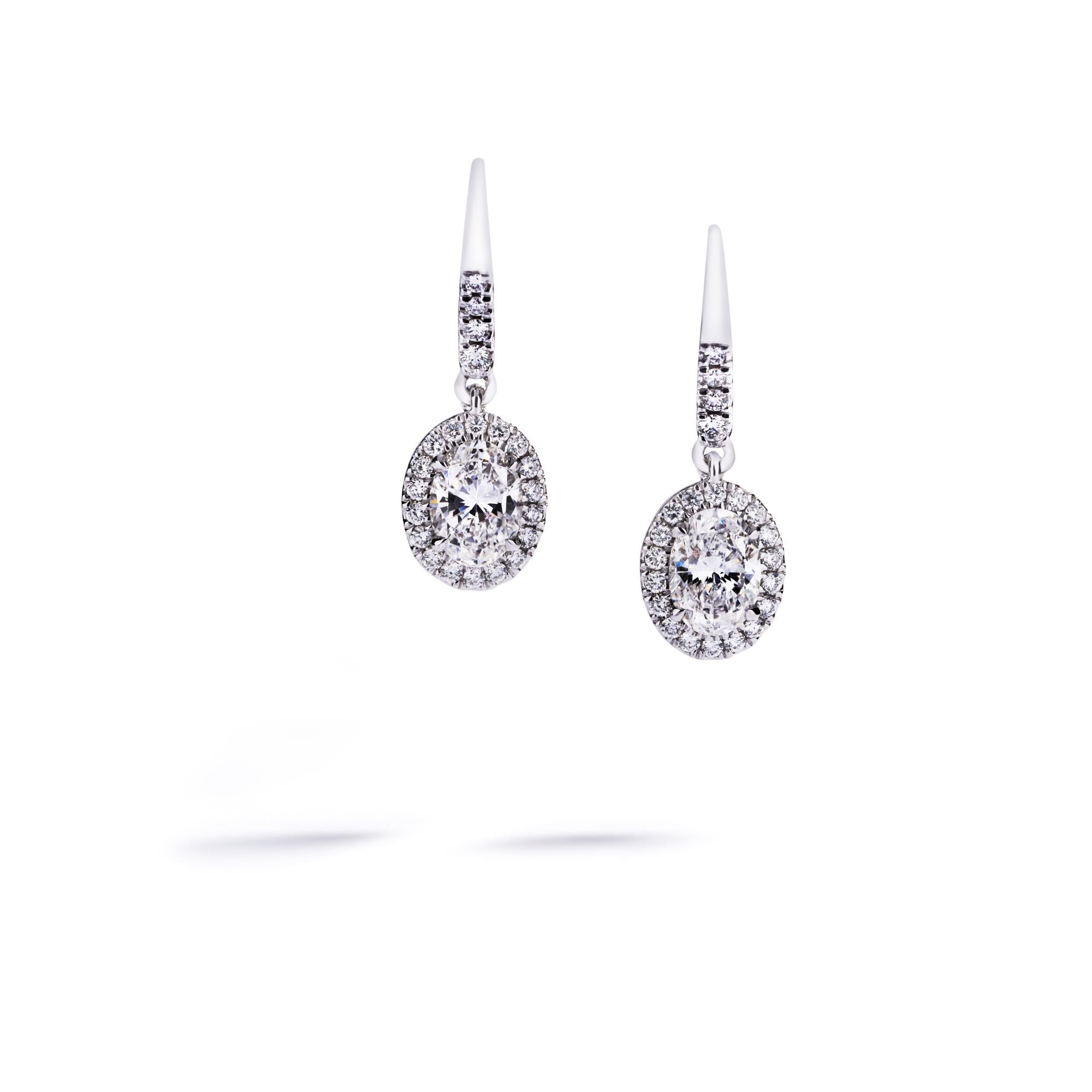 White Diamonds øreringe