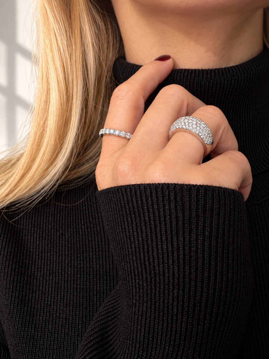 Pavéring i 18 kt. hvidguld med 1,75 ct. brillanter
