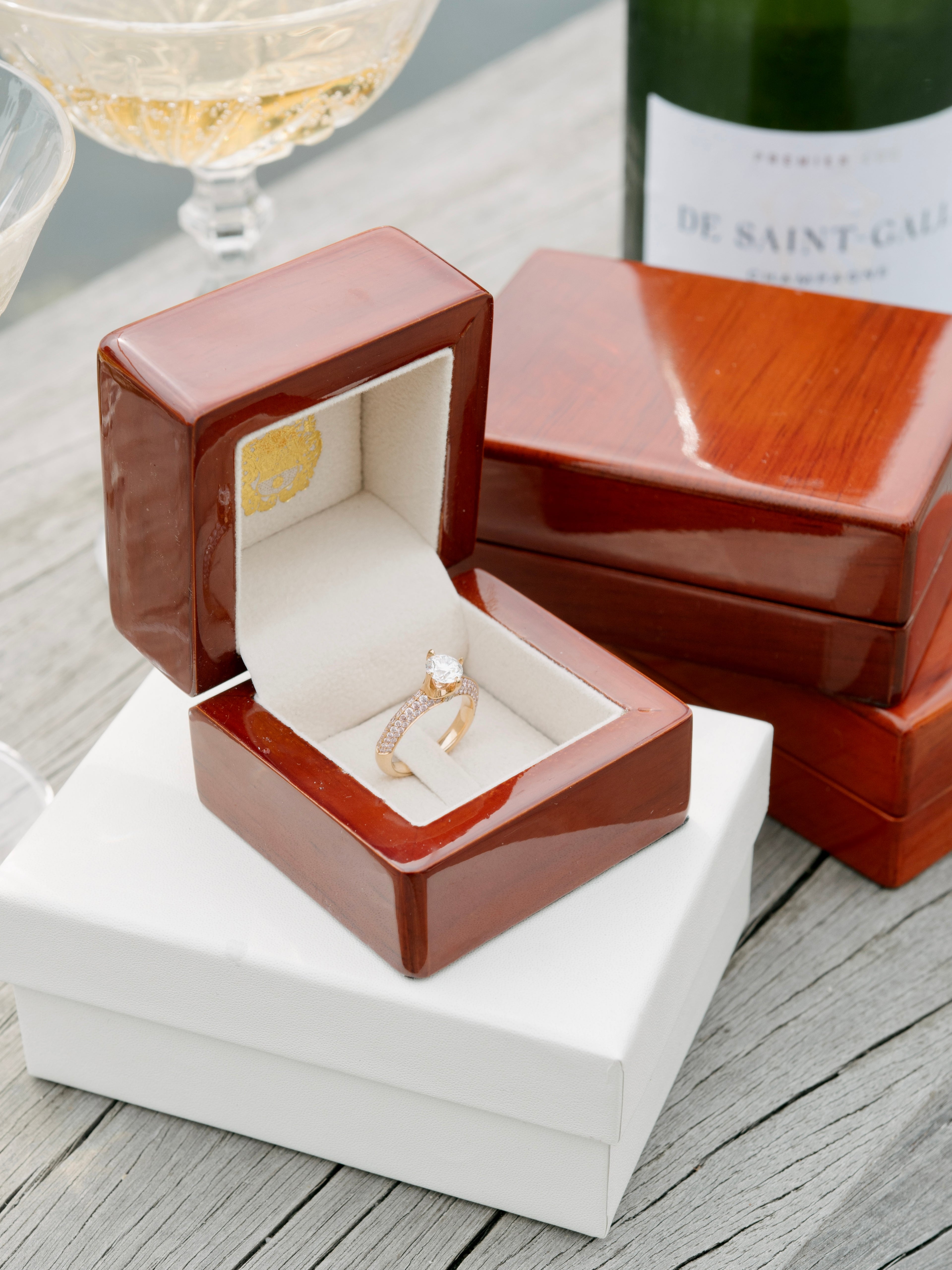 Signatur Solitaire "Limited Edition" med 1,02 ct. brillant og 0,76 ct. Argyle Pink brillanter