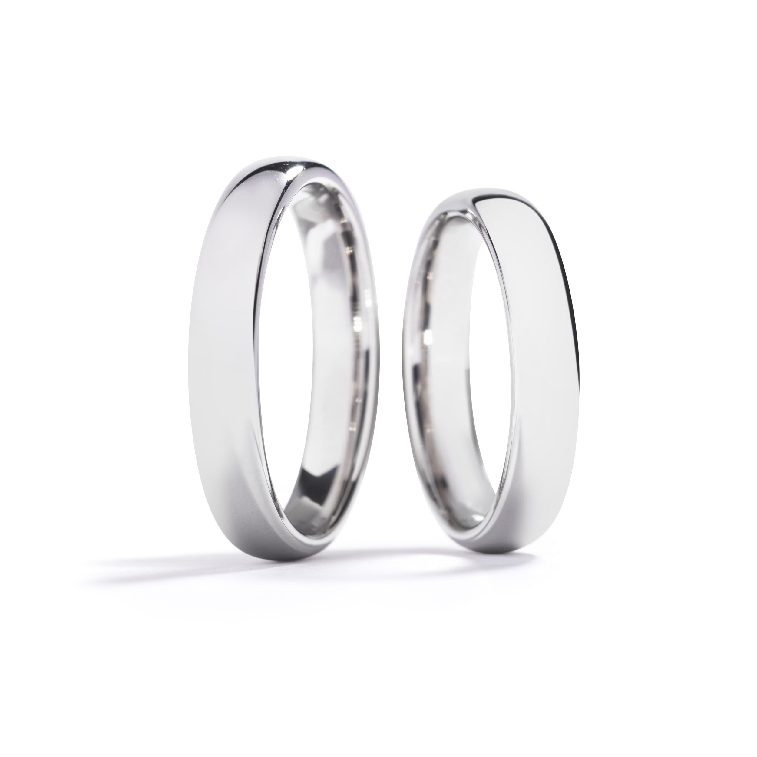 Vielsesringe i platin