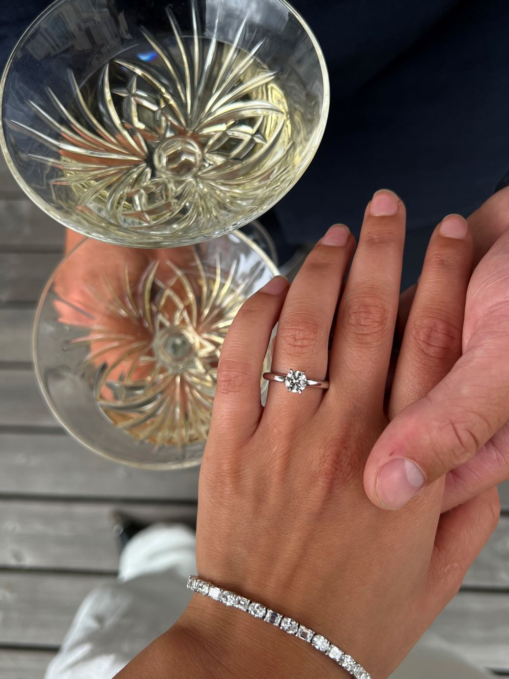 Copenhagen Star solitairering med 0,90 ct. brillant
