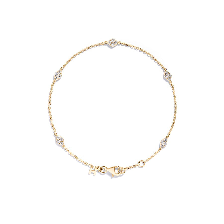 "Legacy Life" diamantarmbånd i 18 kt. gulguld prydet med 0,36 ct. brillanter Top Wesselton/VVS-VS.                                                                          Fås også i 18 kt. hvidguld.  Vælg variant nedenfor. 