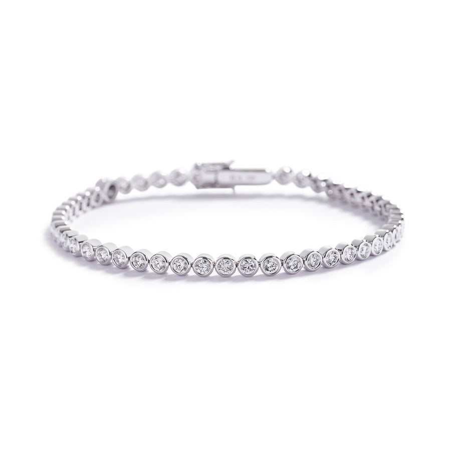Tennisarmbånd med 3,14 ct. brillanter