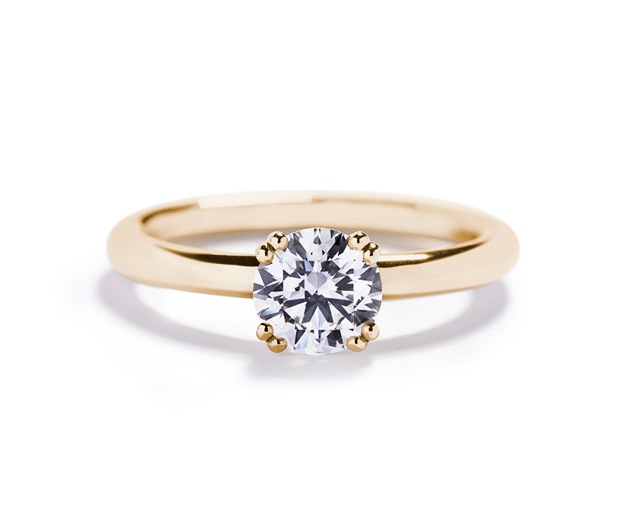 Copenhagen Solitaire med 0,90 ct. brillant