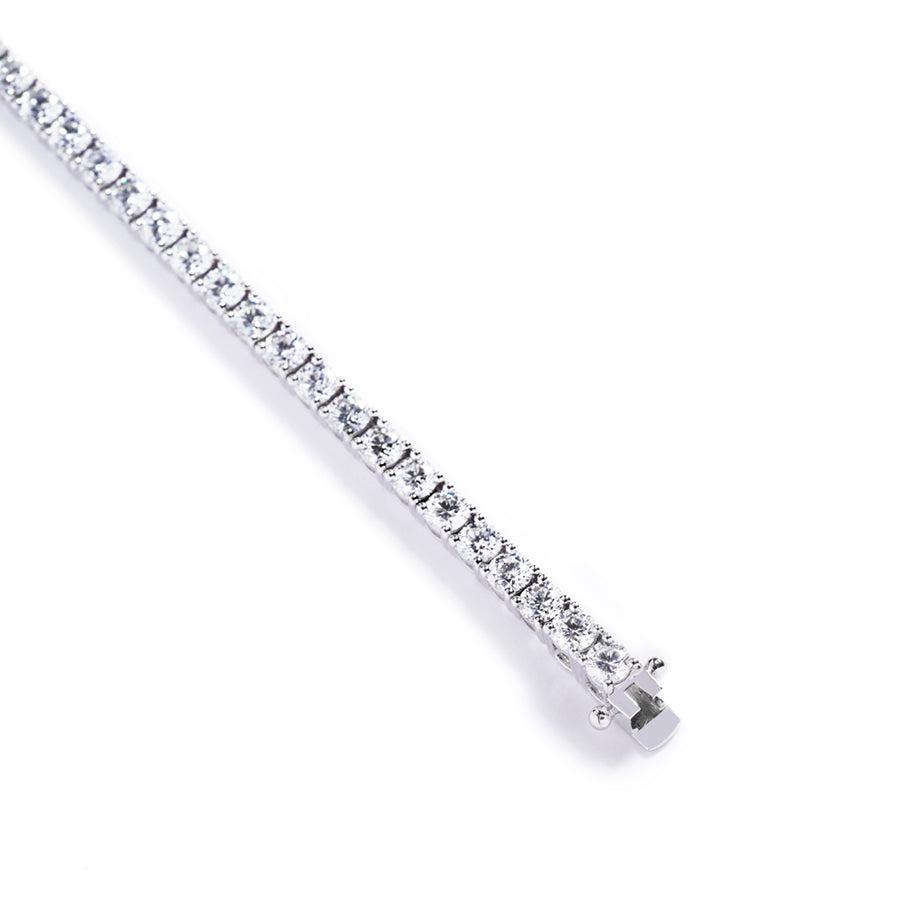 Tennisarmbånd med 7,12 ct. brillanter