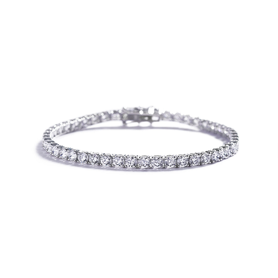 Tennisarmbånd med 7,41 ct. brillanter