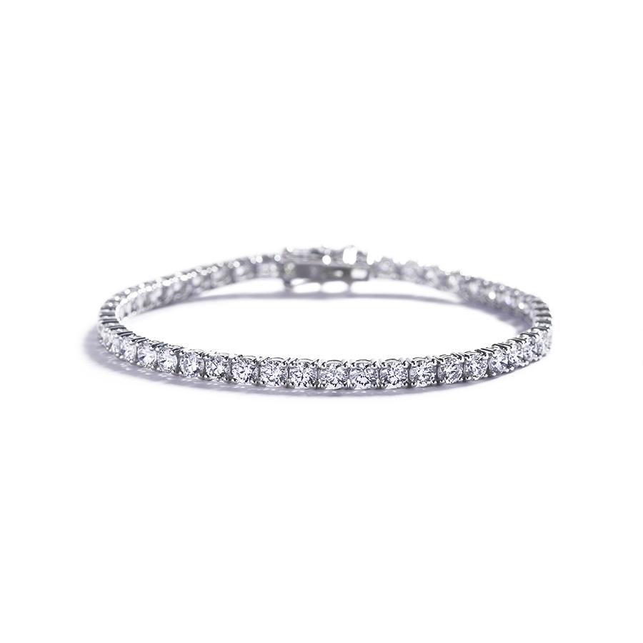 Tennisarmbånd med 7,41 ct. brillanter