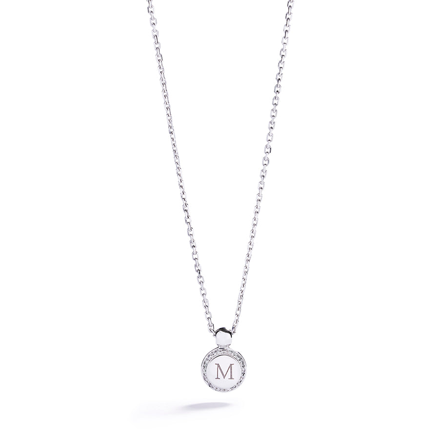 Memory vedhæng med 0,19 ct. brillanter